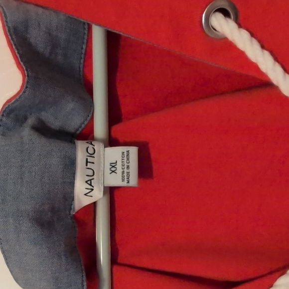 Nautica Sleeveless Red Dress with Tie Detail Size XXL - Picture 3 of 6